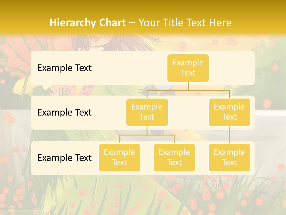 A Woman In A Green Dress Holding A Blue Teddy Bear PowerPoint Template