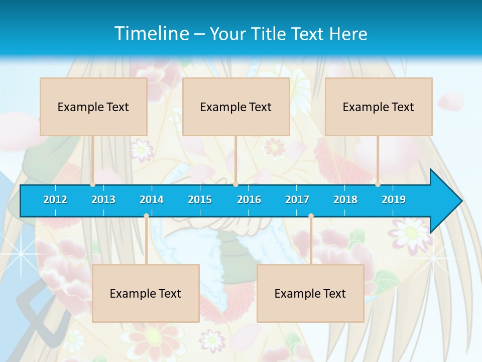 A Girl With A Gun In Her Hand Powerpoint Template PowerPoint Template