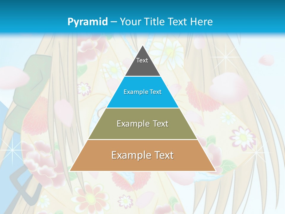 A Girl With A Gun In Her Hand Powerpoint Template PowerPoint Template