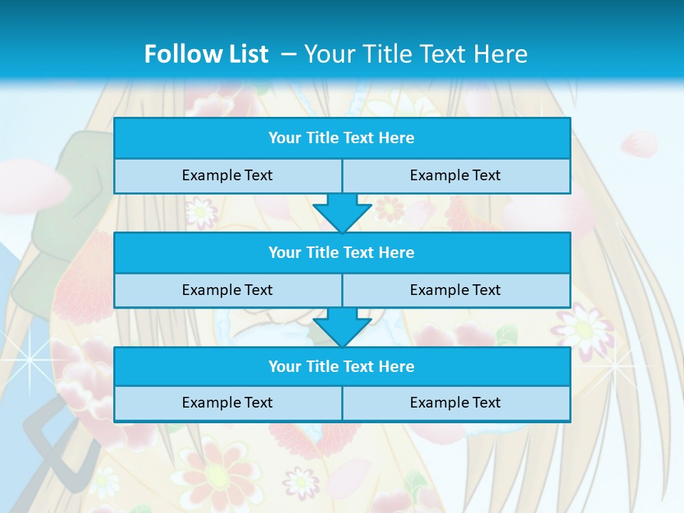 A Girl With A Gun In Her Hand Powerpoint Template PowerPoint Template