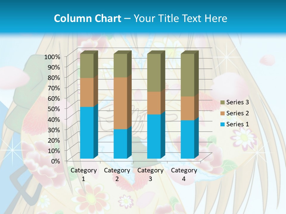 A Girl With A Gun In Her Hand Powerpoint Template PowerPoint Template