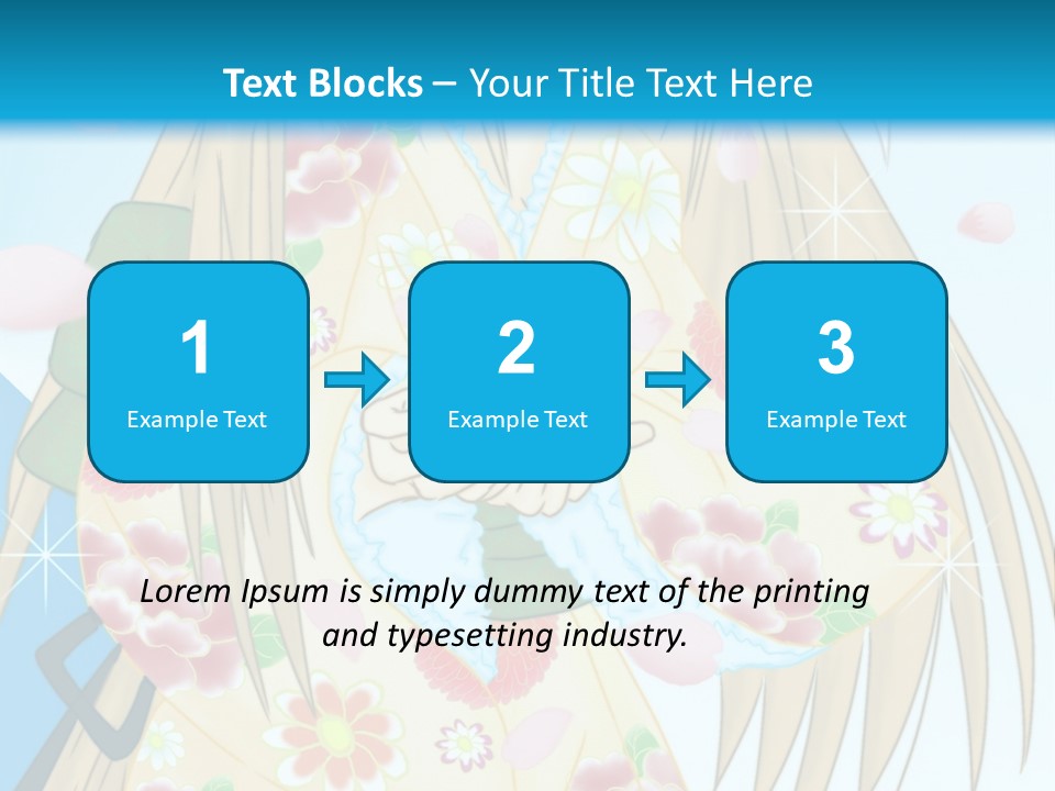 A Girl With A Gun In Her Hand Powerpoint Template PowerPoint Template
