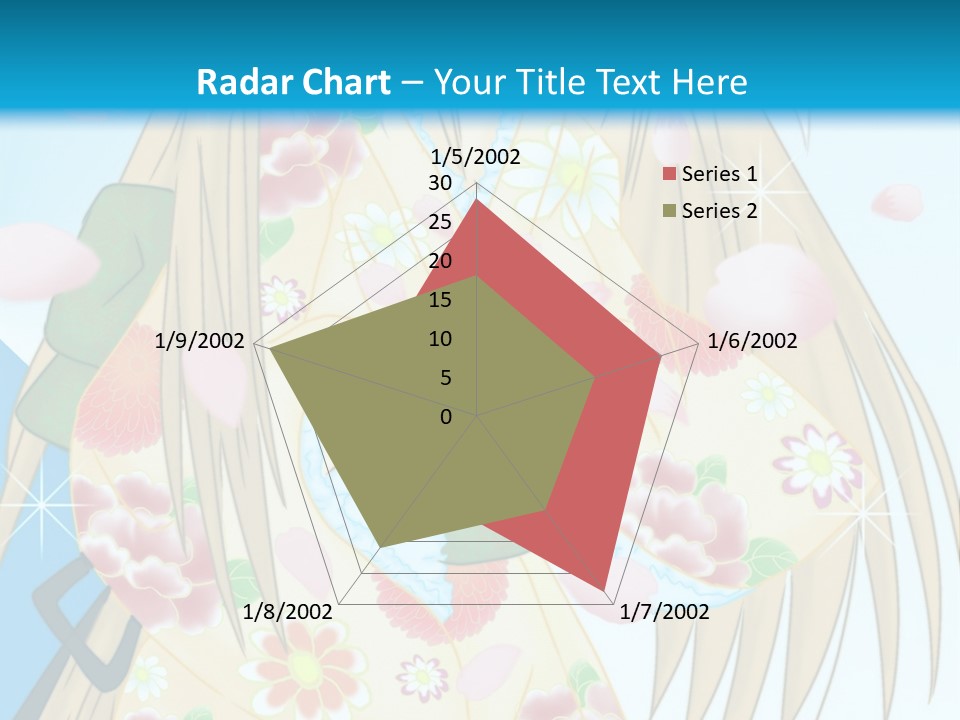 A Girl With A Gun In Her Hand Powerpoint Template PowerPoint Template