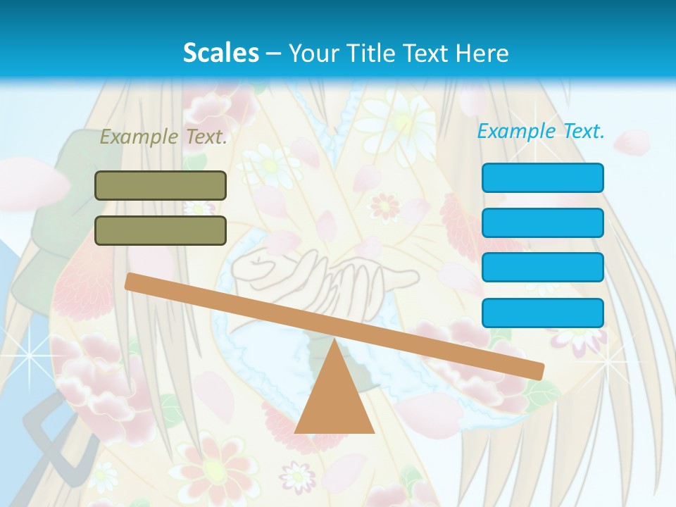 A Girl With A Gun In Her Hand Powerpoint Template PowerPoint Template