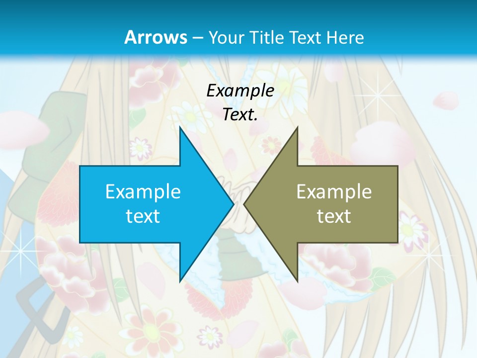 A Girl With A Gun In Her Hand Powerpoint Template PowerPoint Template