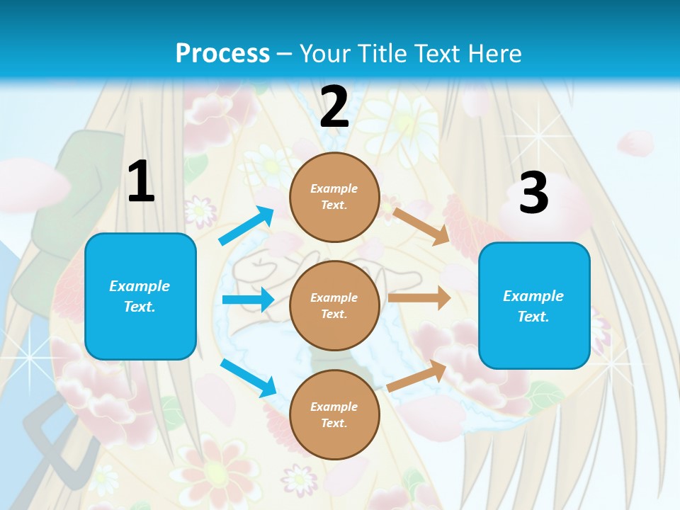 A Girl With A Gun In Her Hand Powerpoint Template PowerPoint Template