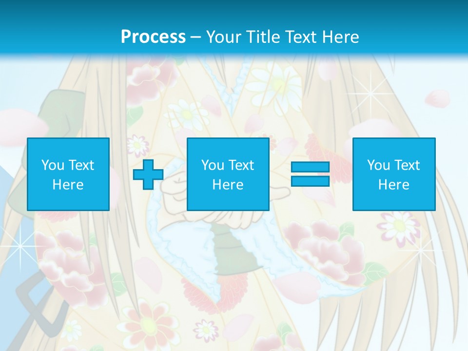 A Girl With A Gun In Her Hand Powerpoint Template PowerPoint Template
