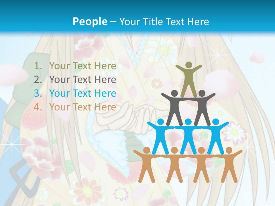 A Girl With A Gun In Her Hand Powerpoint Template PowerPoint Template