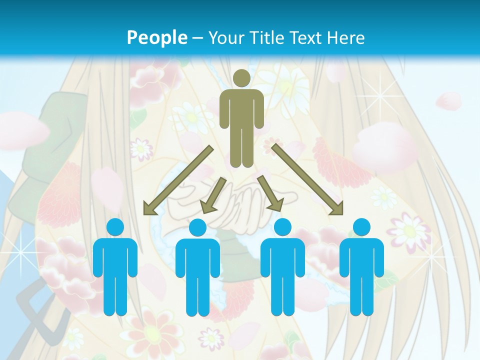 A Girl With A Gun In Her Hand Powerpoint Template PowerPoint Template