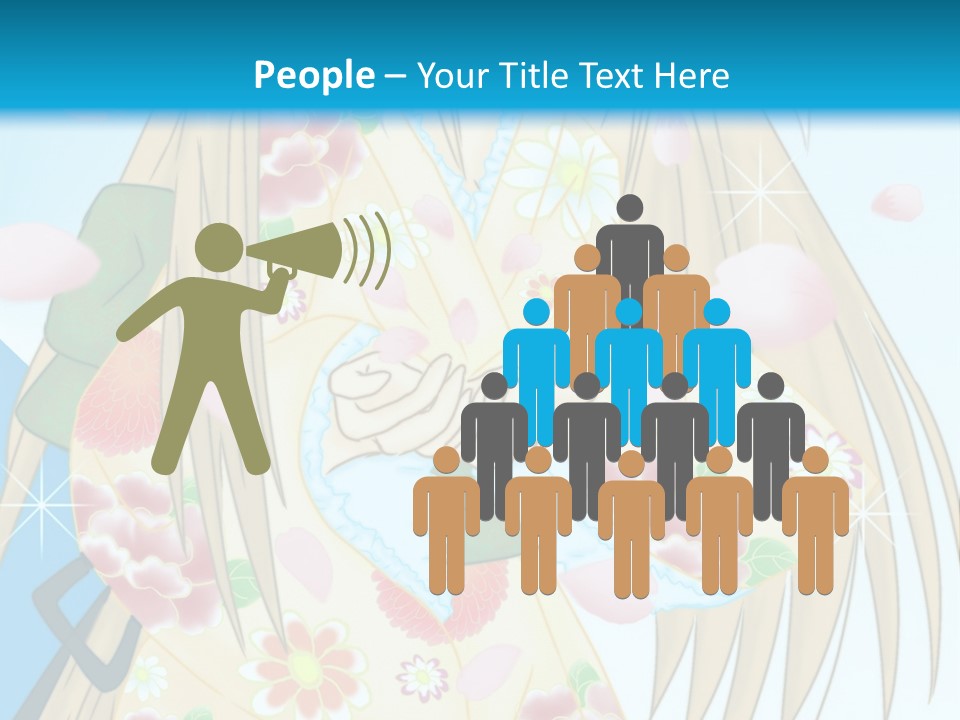 A Girl With A Gun In Her Hand Powerpoint Template PowerPoint Template