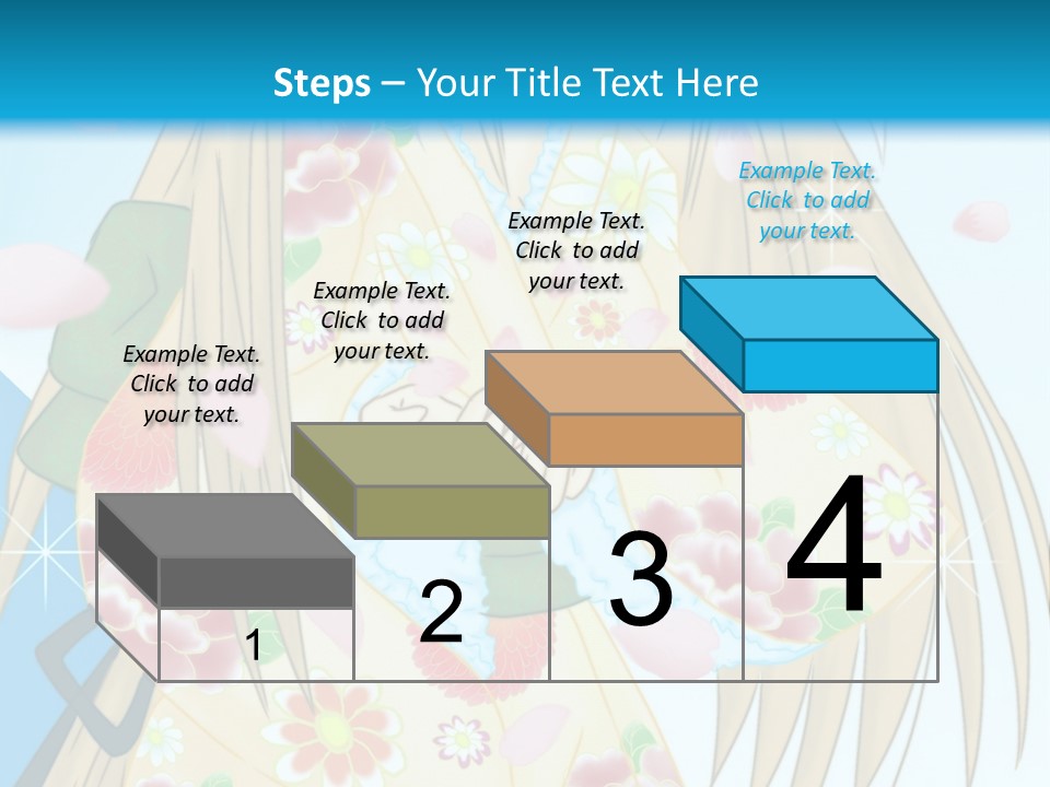 A Girl With A Gun In Her Hand Powerpoint Template PowerPoint Template