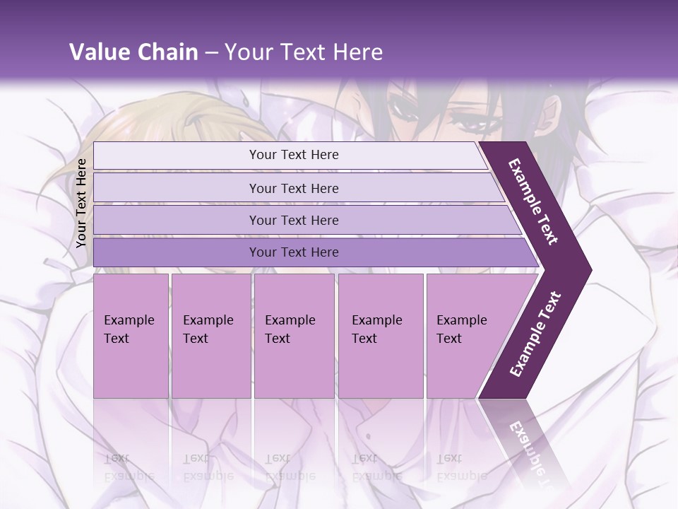 A Couple Of People Laying In Bed Together PowerPoint Template