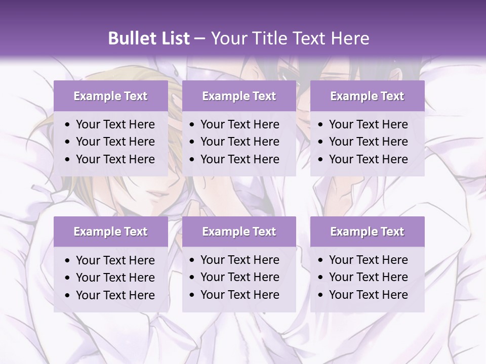 A Couple Of People Laying In Bed Together PowerPoint Template