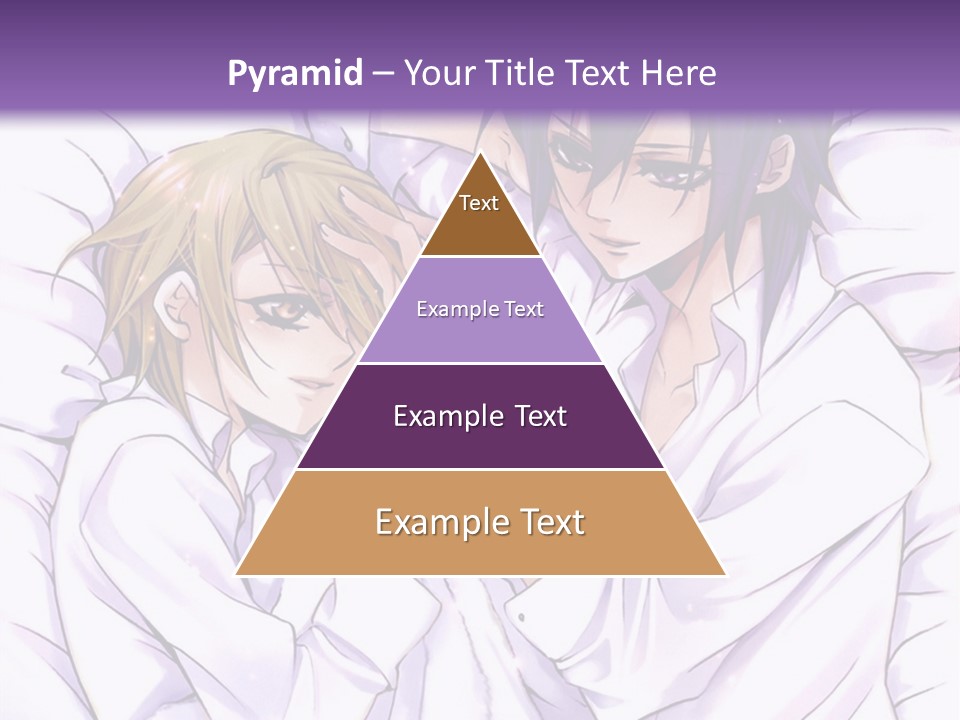 A Couple Of People Laying In Bed Together PowerPoint Template