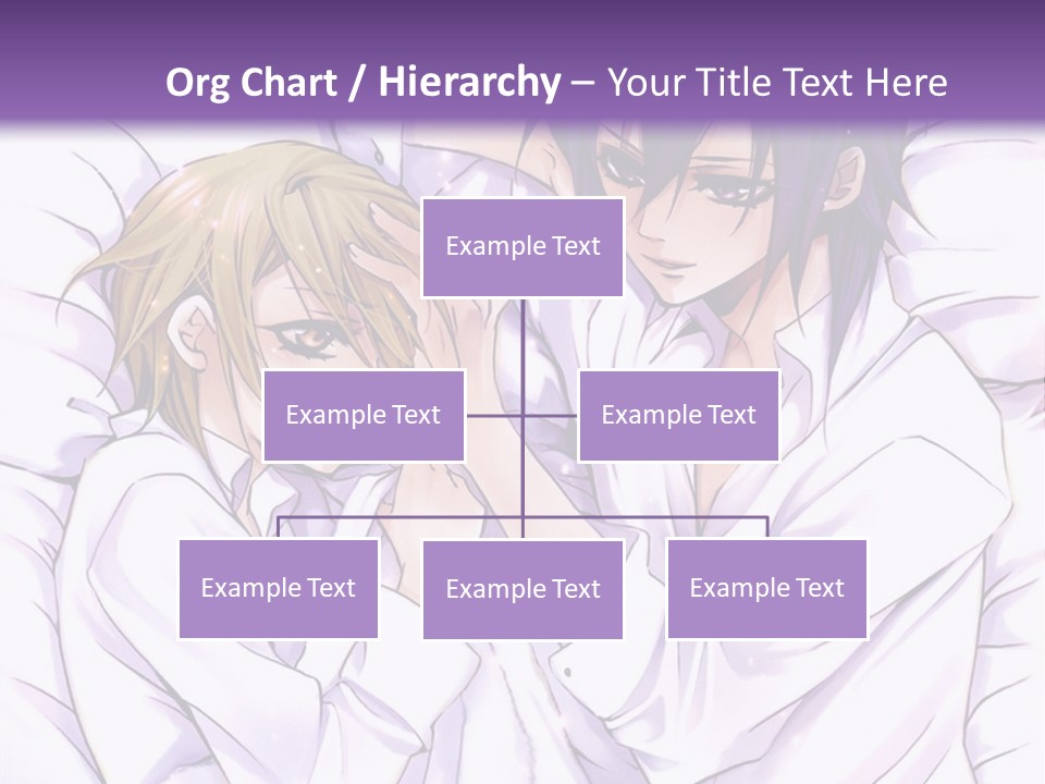 A Couple Of People Laying In Bed Together PowerPoint Template