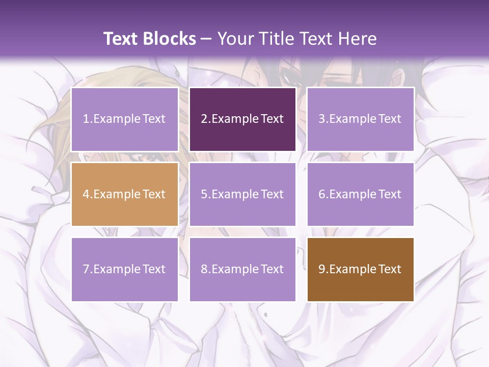 A Couple Of People Laying In Bed Together PowerPoint Template