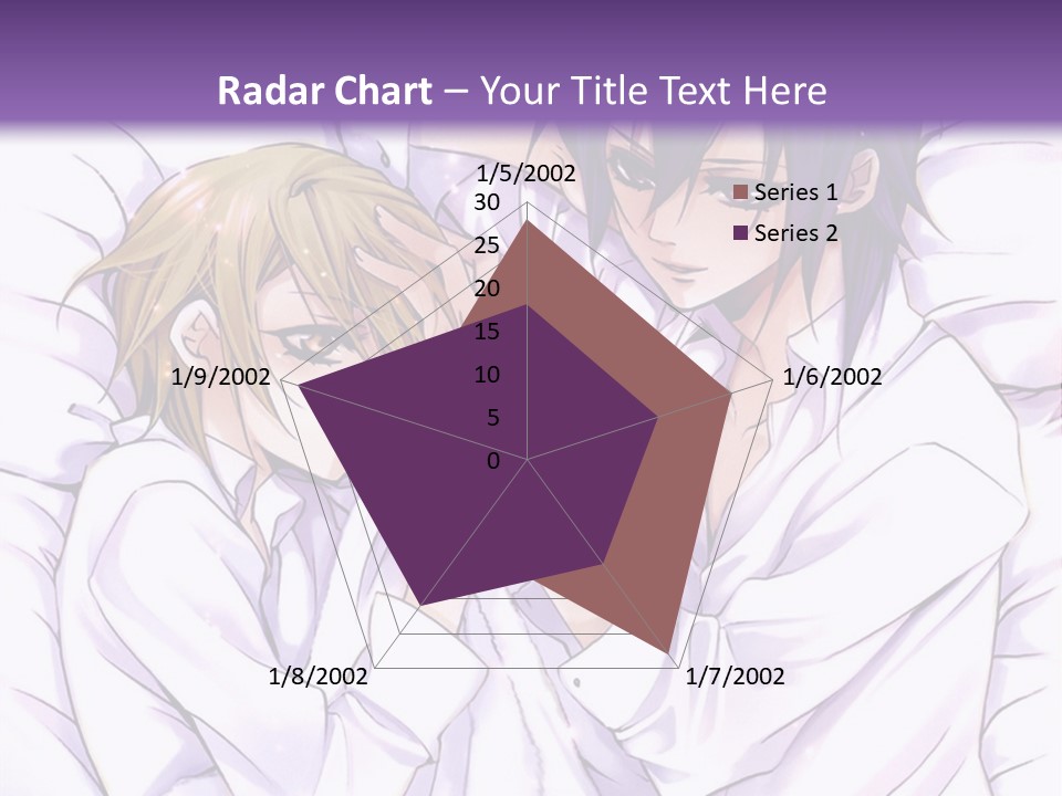 A Couple Of People Laying In Bed Together PowerPoint Template