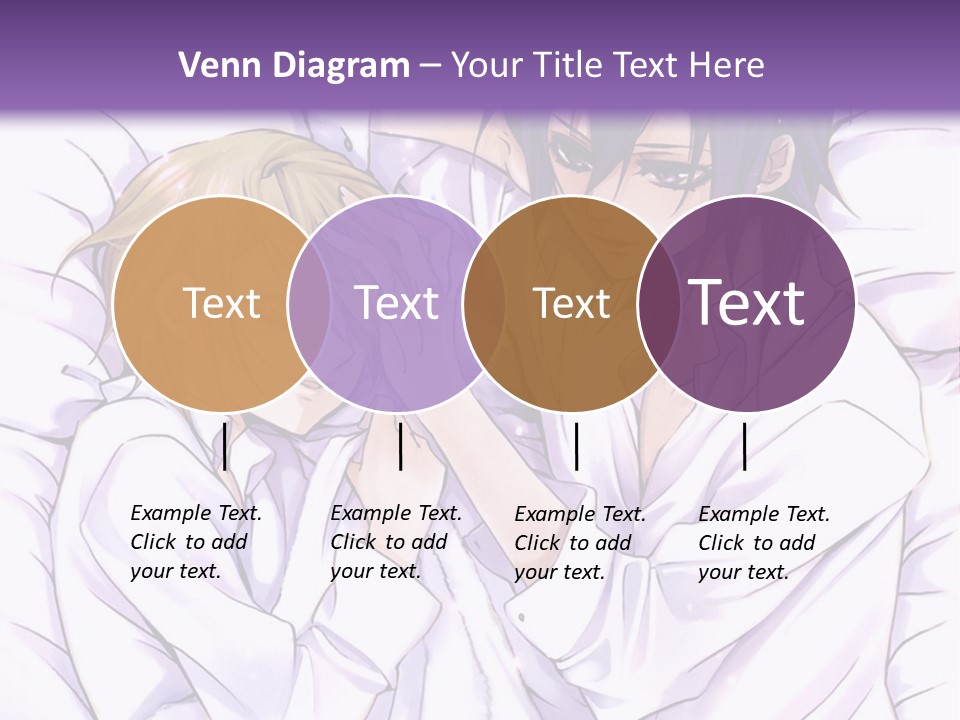 A Couple Of People Laying In Bed Together PowerPoint Template