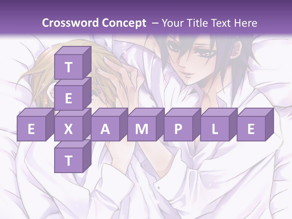 A Couple Of People Laying In Bed Together PowerPoint Template