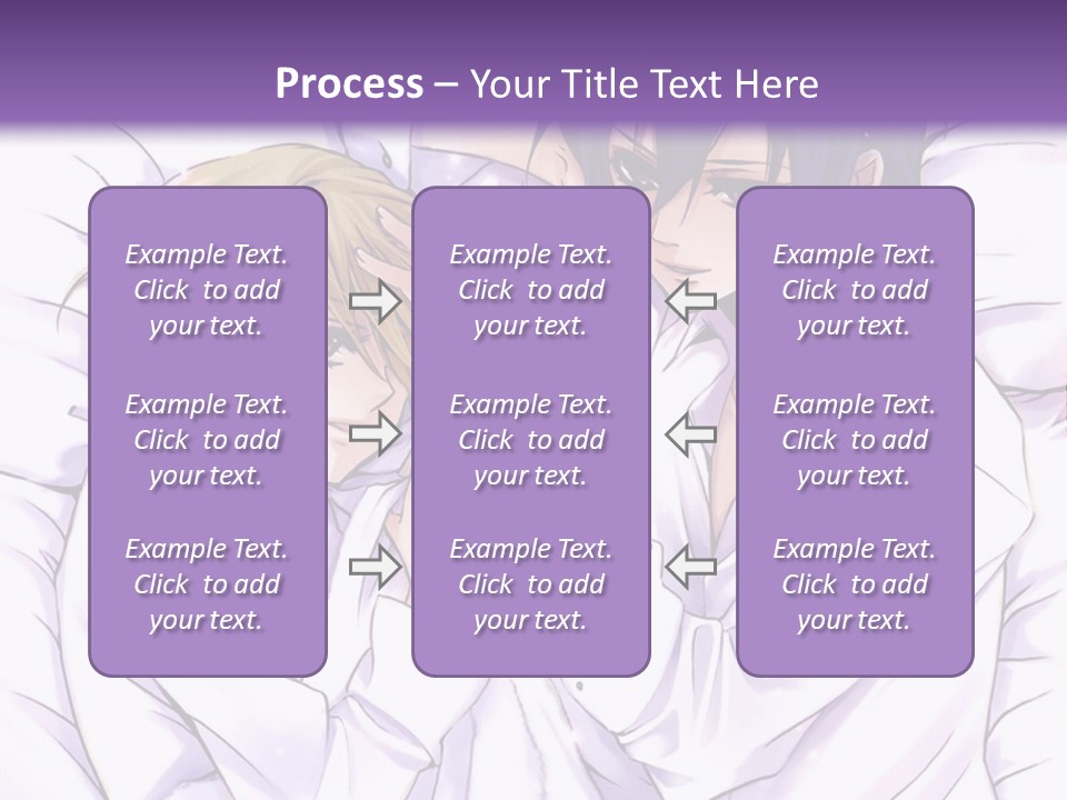 A Couple Of People Laying In Bed Together PowerPoint Template