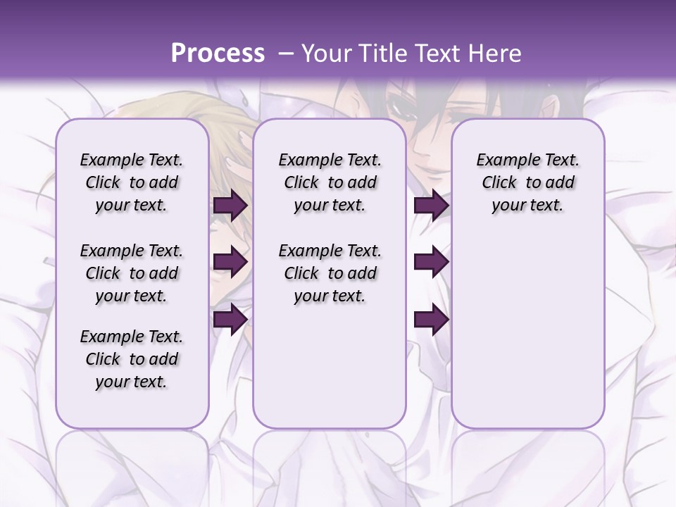 A Couple Of People Laying In Bed Together PowerPoint Template