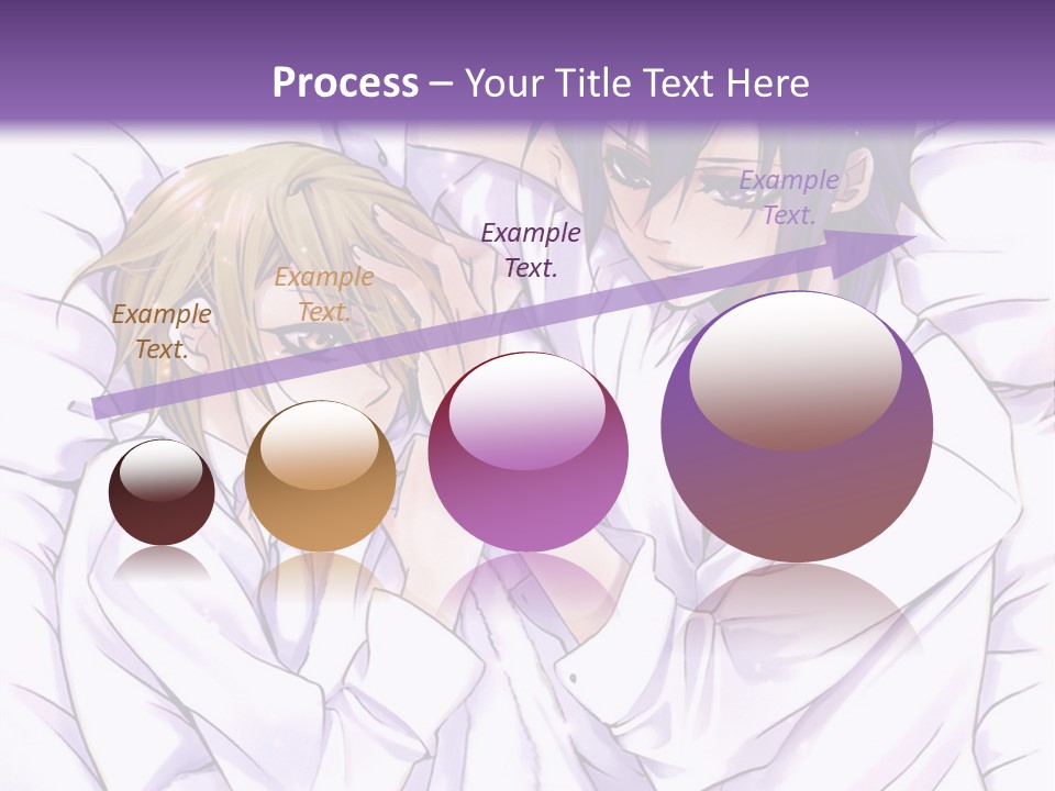 A Couple Of People Laying In Bed Together PowerPoint Template