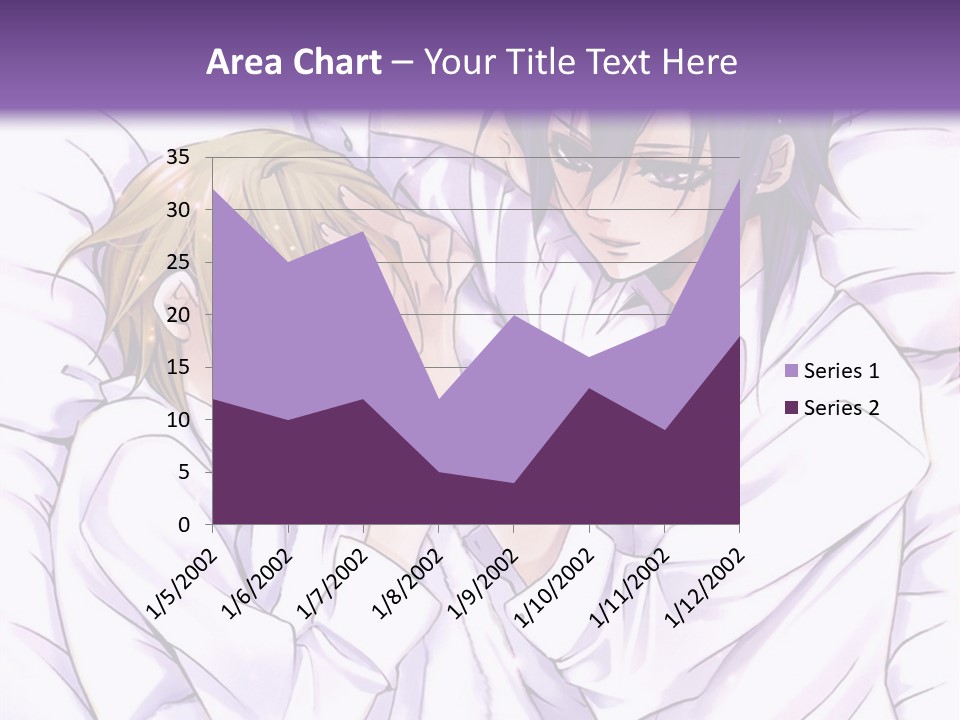 A Couple Of People Laying In Bed Together PowerPoint Template