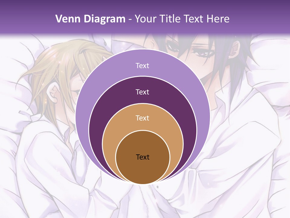 A Couple Of People Laying In Bed Together PowerPoint Template