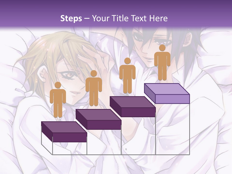 A Couple Of People Laying In Bed Together PowerPoint Template