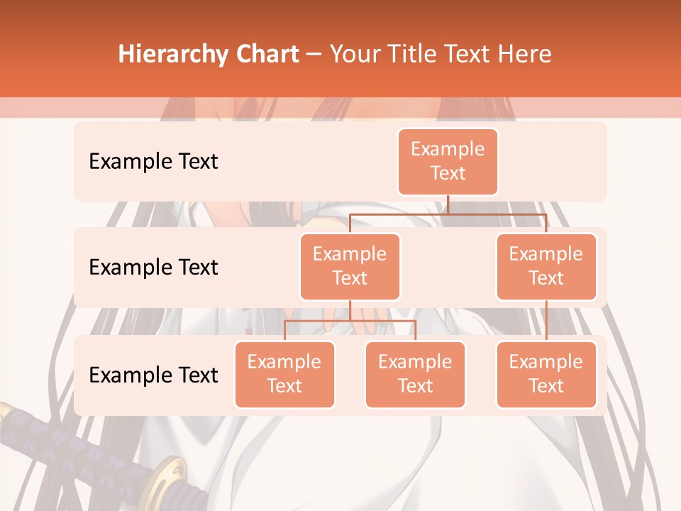 A Woman In A White Dress Holding A Sword PowerPoint Template