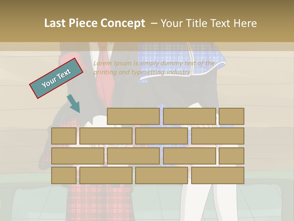 A Couple Of Anime Characters Sitting On A Bench PowerPoint Template