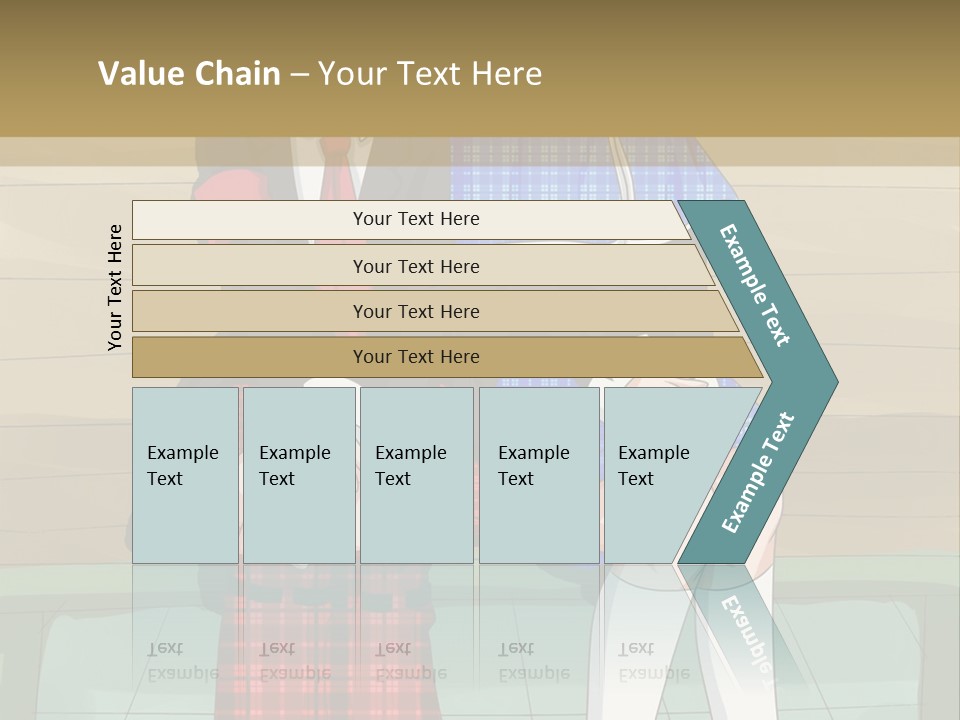 A Couple Of Anime Characters Sitting On A Bench PowerPoint Template