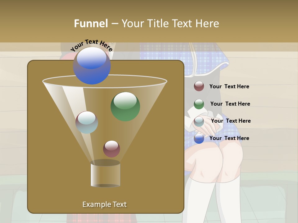 A Couple Of Anime Characters Sitting On A Bench PowerPoint Template