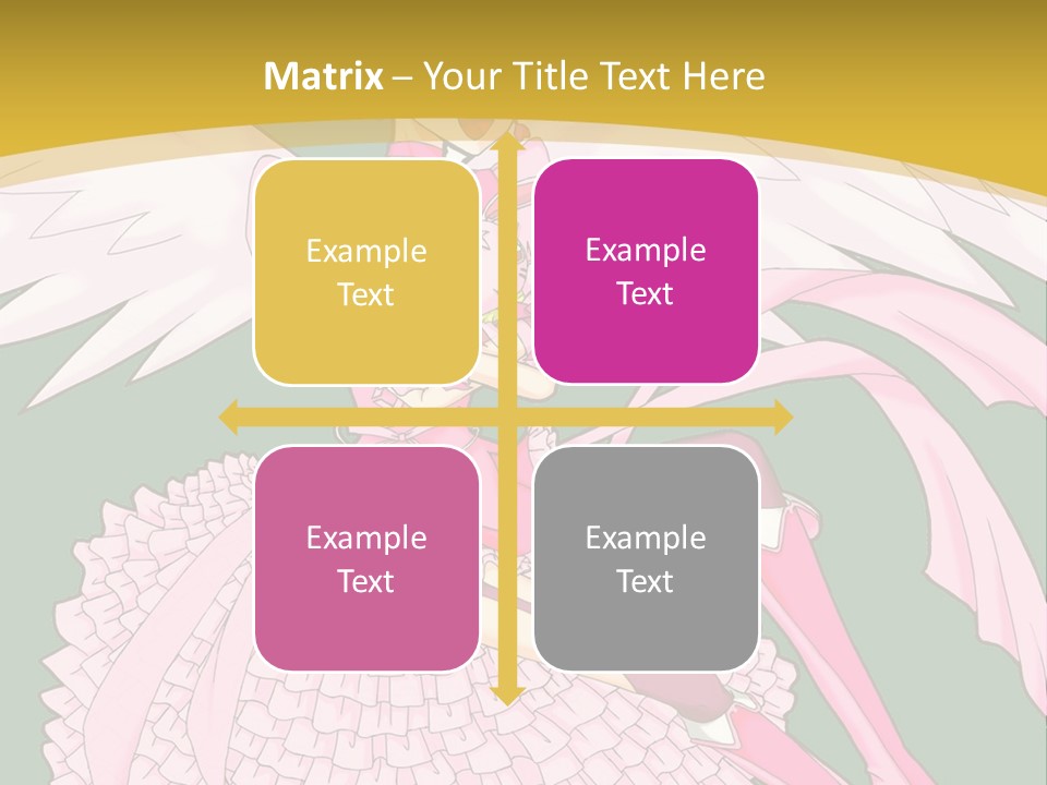 A Girl In A Pink Dress Is Holding A Teddy Bear PowerPoint Template