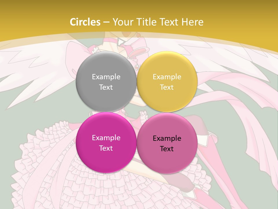 A Girl In A Pink Dress Is Holding A Teddy Bear PowerPoint Template