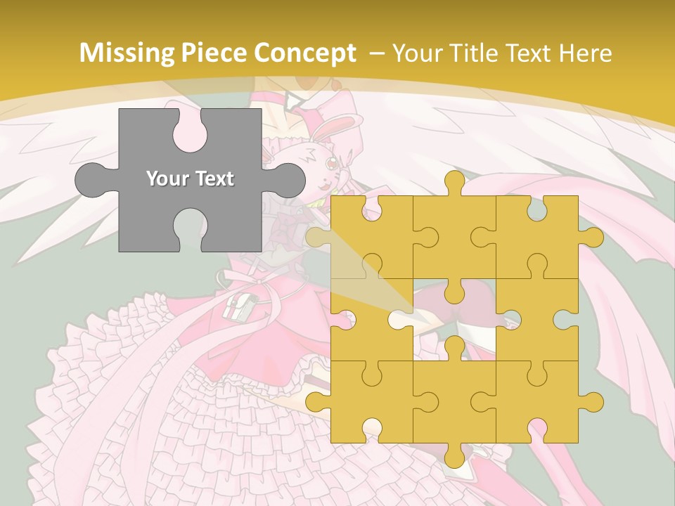 A Girl In A Pink Dress Is Holding A Teddy Bear PowerPoint Template