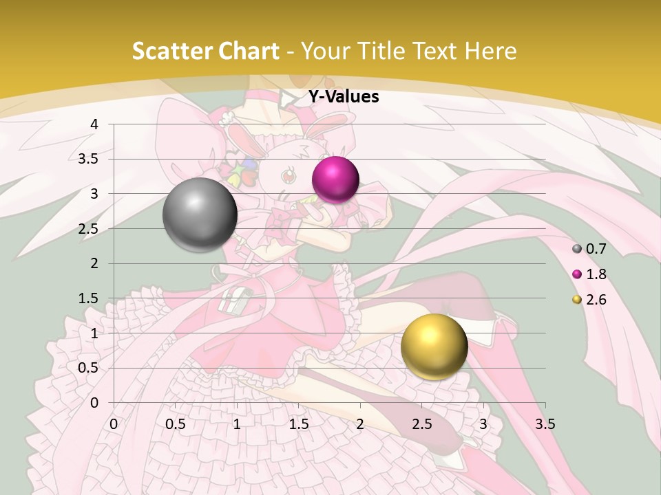 A Girl In A Pink Dress Is Holding A Teddy Bear PowerPoint Template