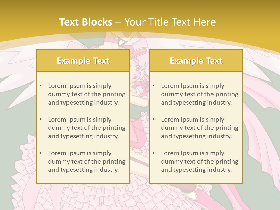 A Girl In A Pink Dress Is Holding A Teddy Bear PowerPoint Template