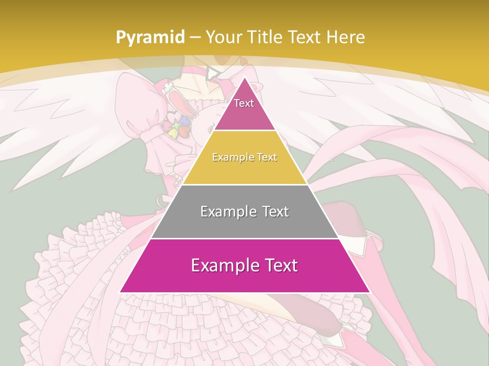 A Girl In A Pink Dress Is Holding A Teddy Bear PowerPoint Template