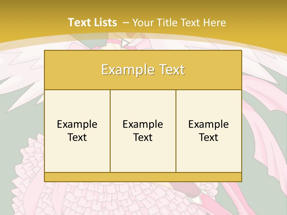 A Girl In A Pink Dress Is Holding A Teddy Bear PowerPoint Template