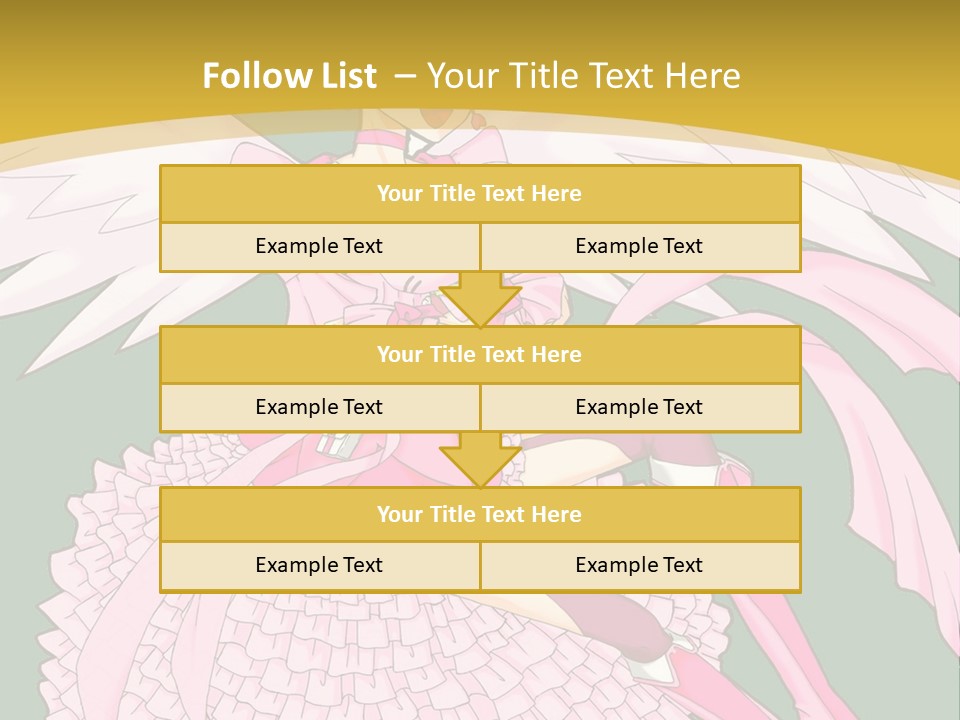 A Girl In A Pink Dress Is Holding A Teddy Bear PowerPoint Template