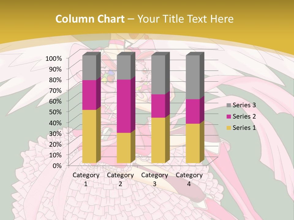 A Girl In A Pink Dress Is Holding A Teddy Bear PowerPoint Template