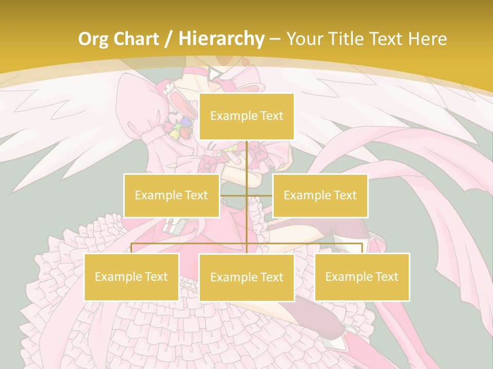 A Girl In A Pink Dress Is Holding A Teddy Bear PowerPoint Template