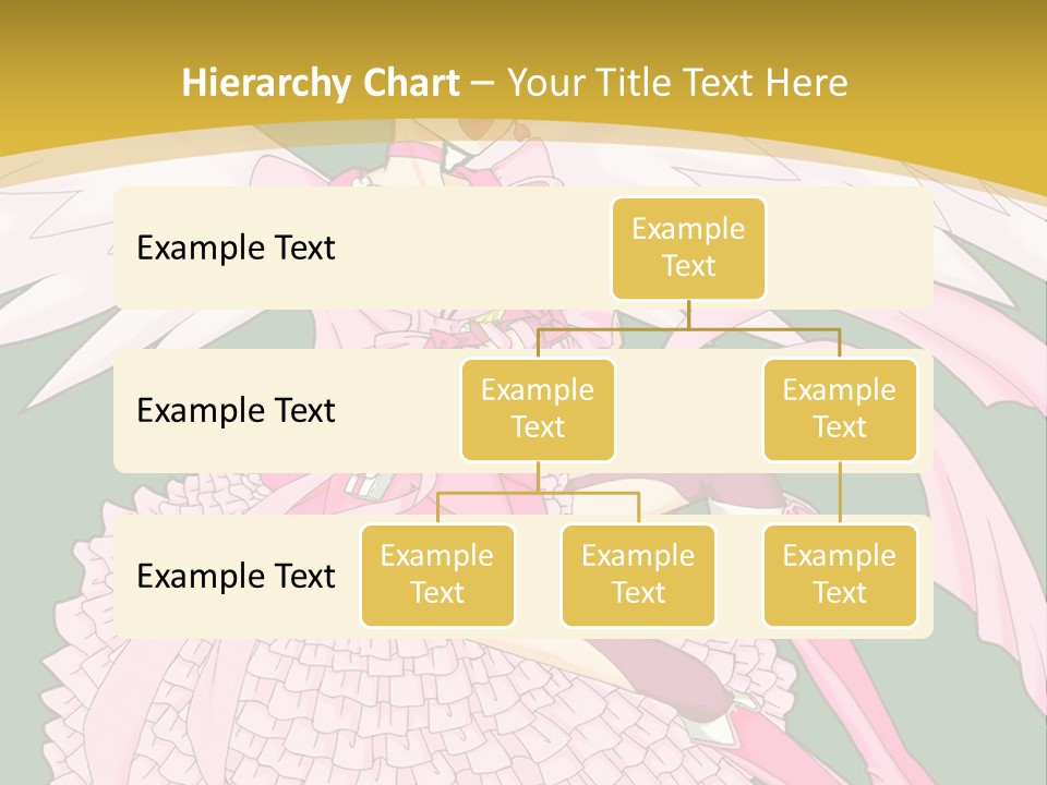 A Girl In A Pink Dress Is Holding A Teddy Bear PowerPoint Template