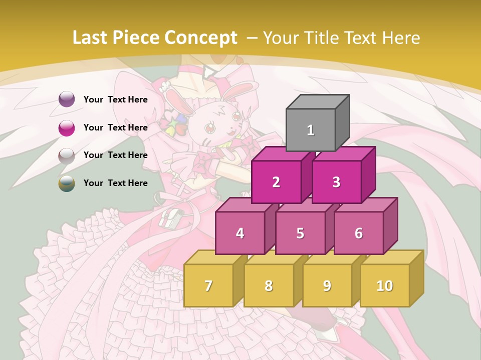 A Girl In A Pink Dress Is Holding A Teddy Bear PowerPoint Template