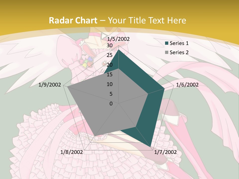 A Girl In A Pink Dress Is Holding A Teddy Bear PowerPoint Template
