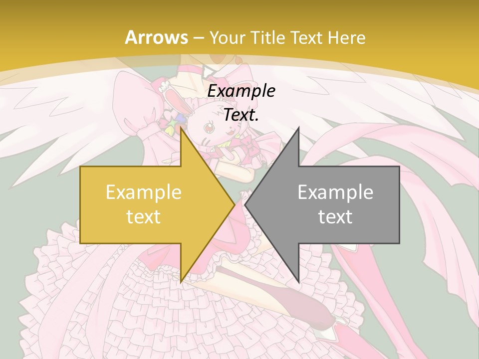 A Girl In A Pink Dress Is Holding A Teddy Bear PowerPoint Template