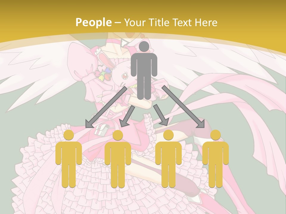 A Girl In A Pink Dress Is Holding A Teddy Bear PowerPoint Template