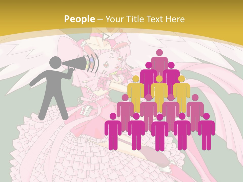 A Girl In A Pink Dress Is Holding A Teddy Bear PowerPoint Template