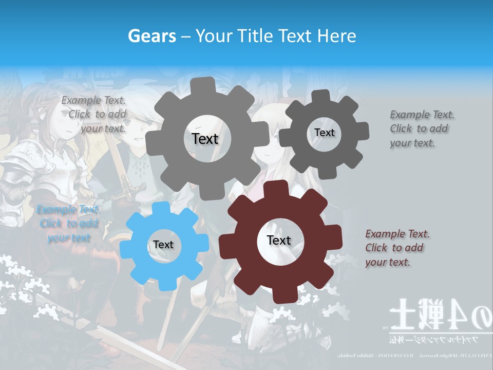 A Group Of People Sitting Next To Each Other PowerPoint Template
